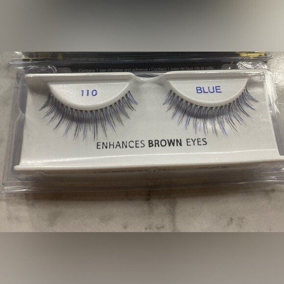 New Ardell Eyelash Bundle of 3 110 Blue to enhance brown eyes - Picture 3 of 3